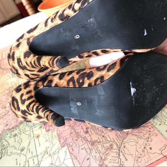 Jeffrey Campbell pony hair leopard print heels - Picture 8 of 8